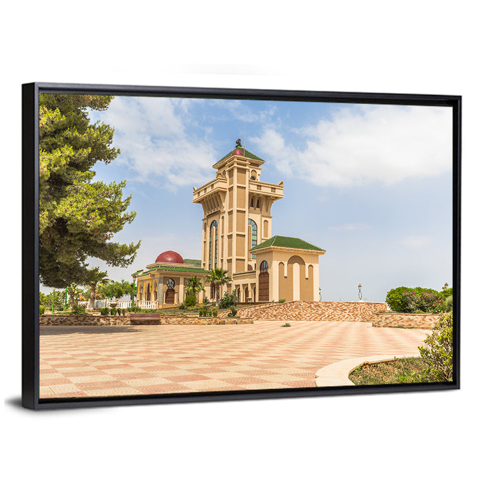 Lalla Setti Plateau Plaza, Algeria Wall Art as a framed canvas