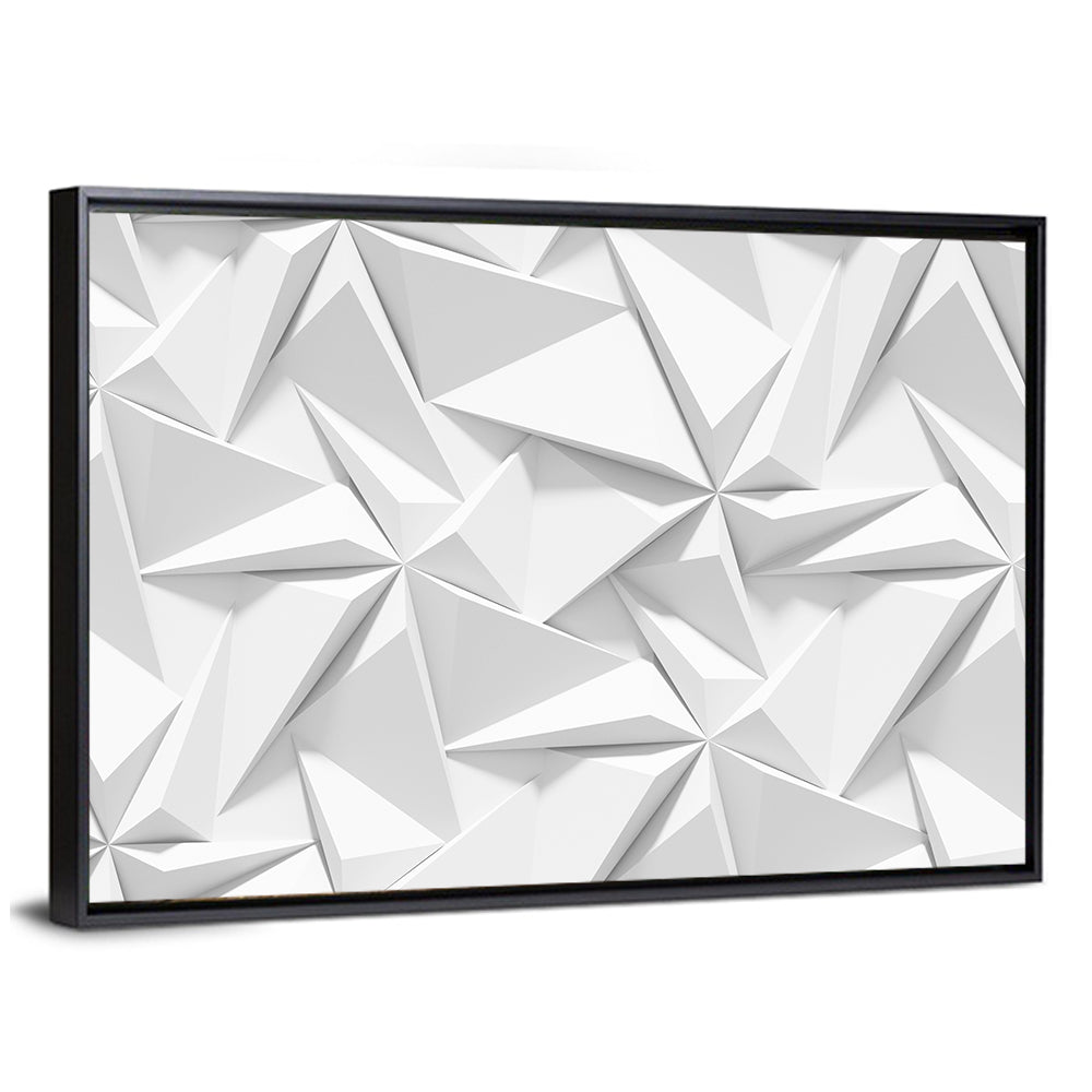 Origami Paper Geometric Pattern Wall Art