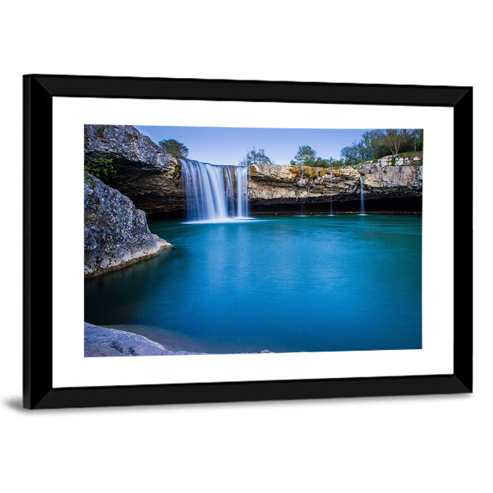 Zarecki Krov Waterfall In Croatia Wall Art