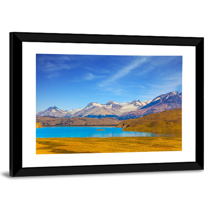 Mirror Lake, Argentina Wall Art as a framed print