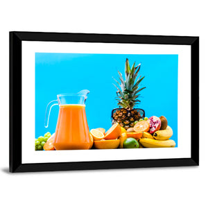 Fresh Tropical Juice Wall Art