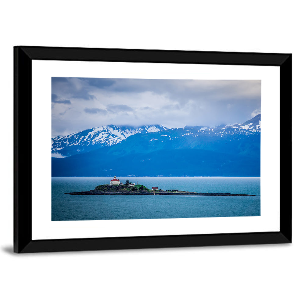 Mud Bay Alaska Mountain Wall Art