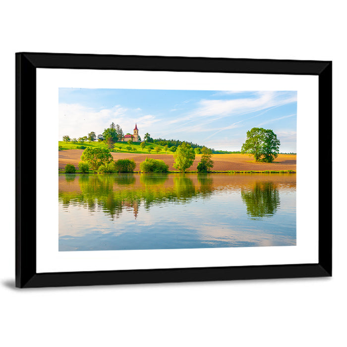 St Peter and Paul Church, Czech Republic Wall Art as a framed print