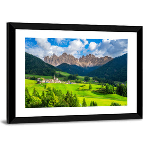 Magdalena Village & Odle Dolomites Group Wall Art