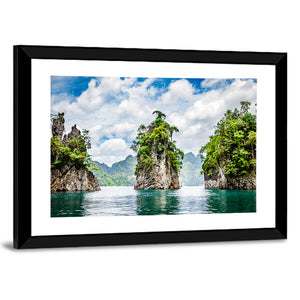 Ratchaprapha Dam At Thailand Wall Art