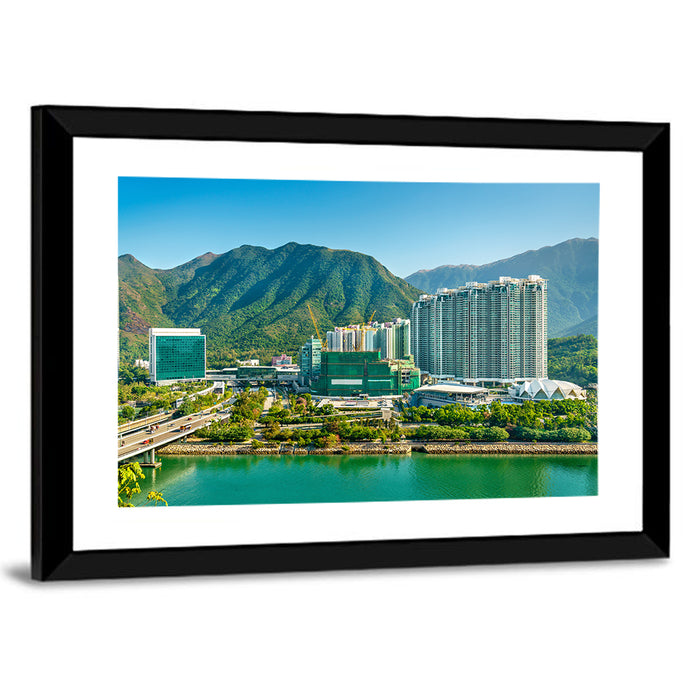 Tung Chung Skyline, Hong Kong Wall Art as a framed print