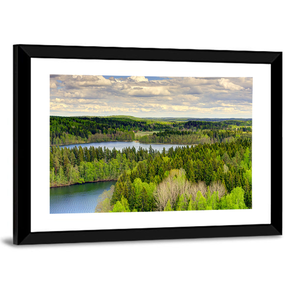 Aulanko Reserve Lake View Wall Art