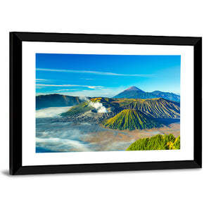 Mount Bromo During Sunrise Wall Art