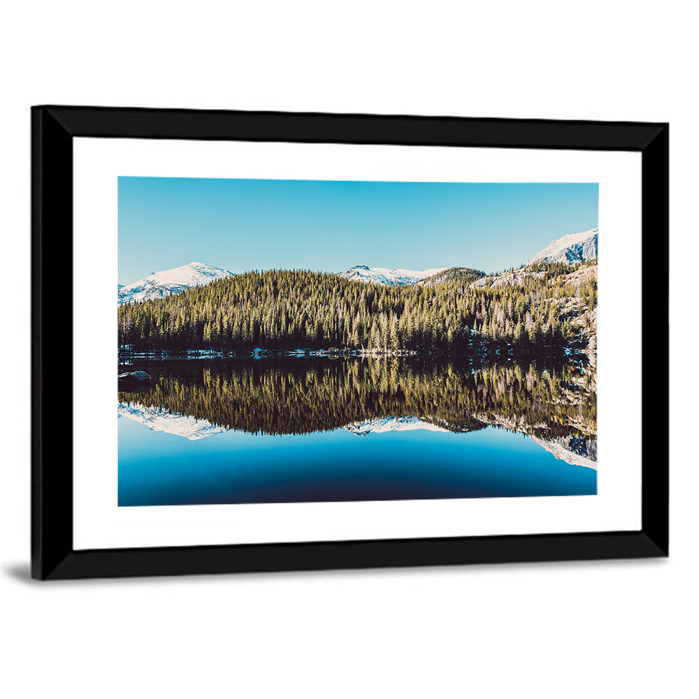 Bear Lake Reflection, Colorado Wall Art