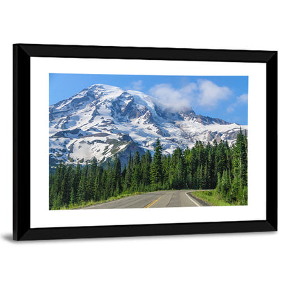 Mount Rainier CloseUp Wall Art