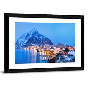 Sea Bay In Lofoten Islands Wall Art