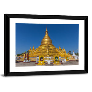 Kuthodaw Pagoda In Myanmar Wall Art