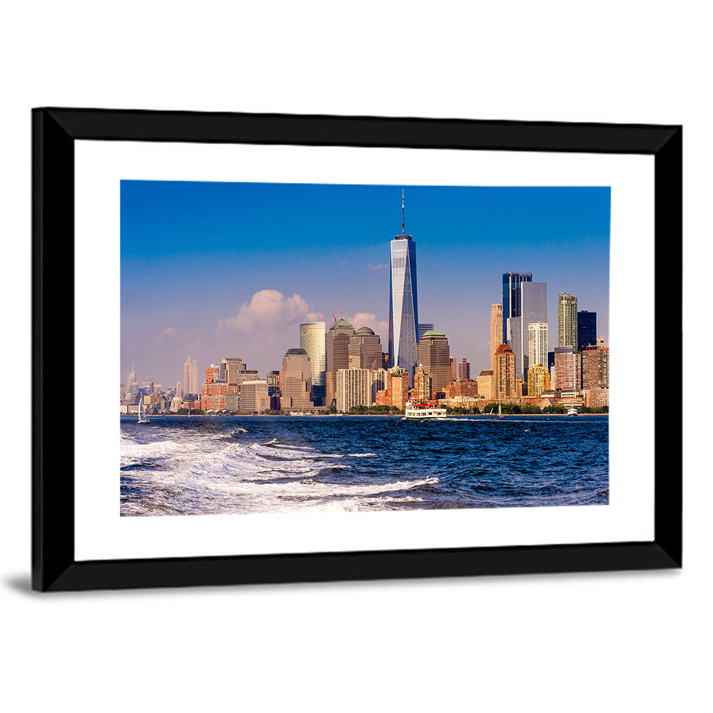 One World Trade Center Skyline Wall Art