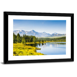 Lake In Altai Mountains Siberia Wall Art