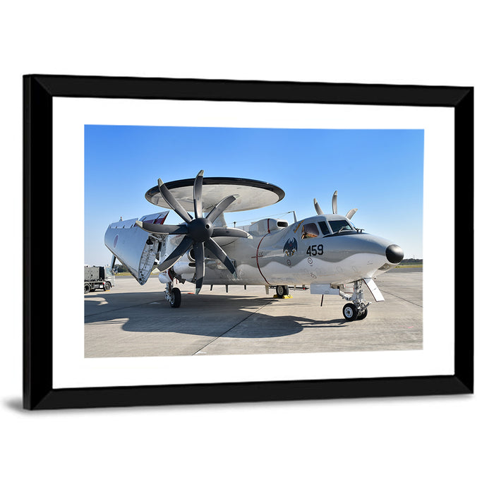 Asdf E-2c Side Profile Wall Art as a framed print