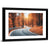 Road In Autumn Forest At Sunset Wall Art