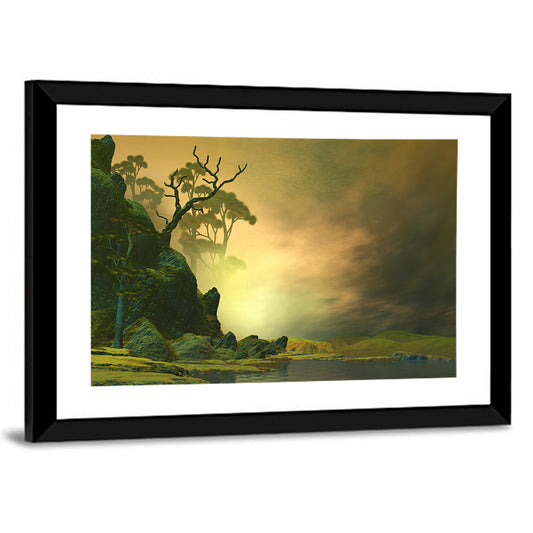Scenic Lake Wall Art