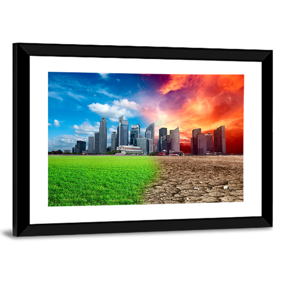 Marina Bay Climate Contrast Wall Art