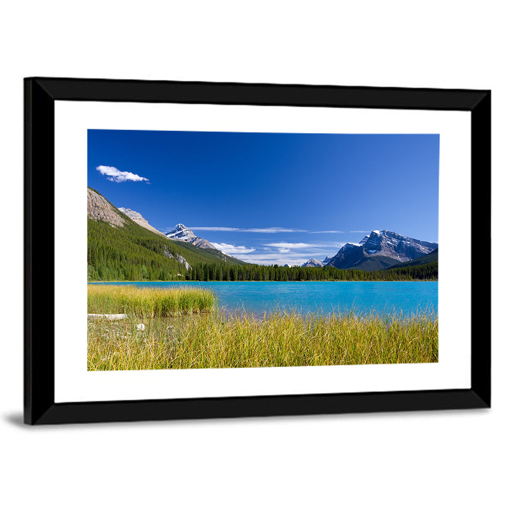 Autumn Lake in Jasper National Park Wall Art