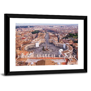 Saint Peter's Square In Vatican Wall Art