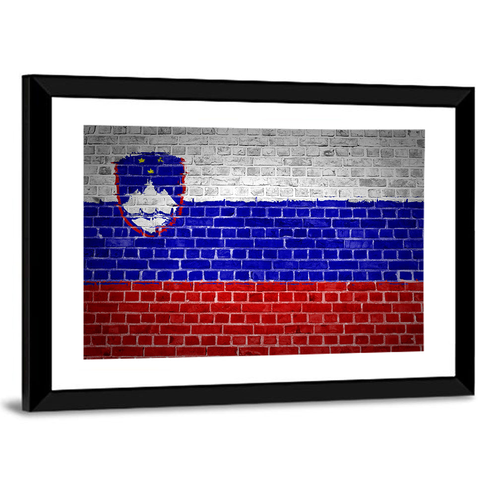 Flag Of Slovenia Wall Art