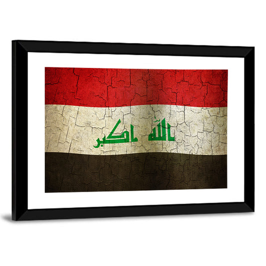 Flag Of Iraq Wall Art