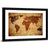 Grunge Map Of The World Wall Art