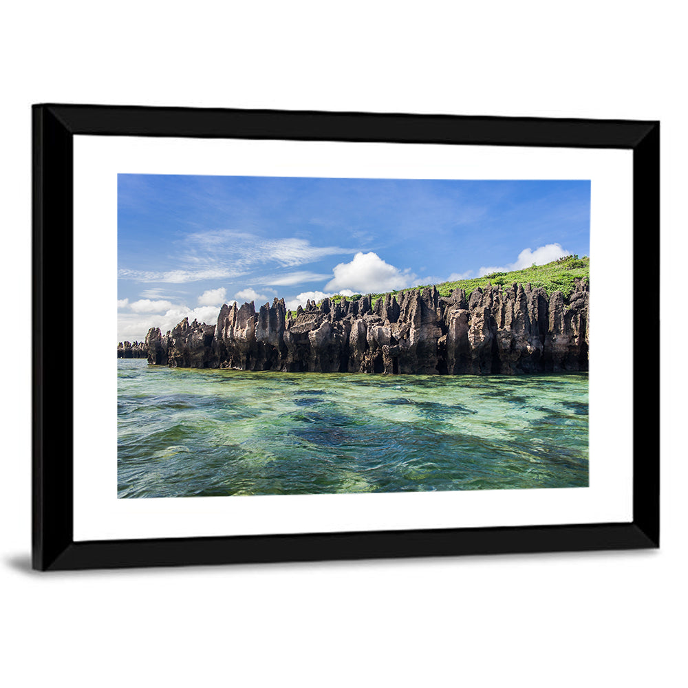 Karts In Emerald Sea In Madagascar Wall Art