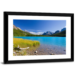 Lake In Jasper National Park Wall Art