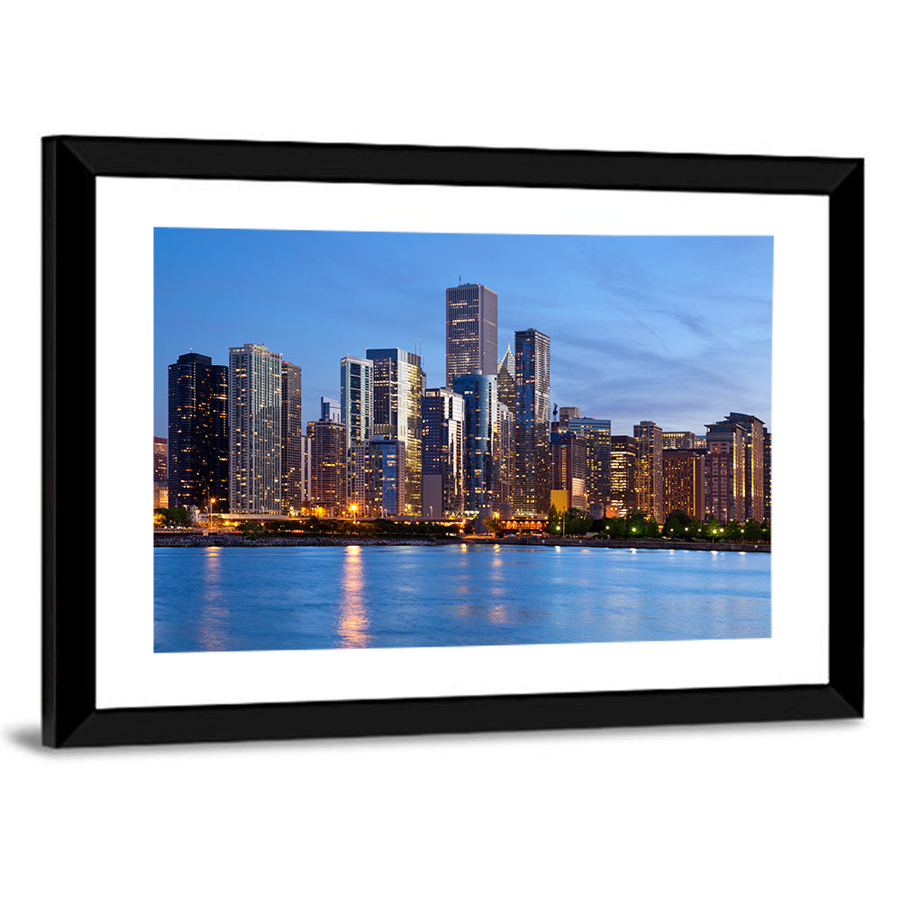 Chicago Skyline Wall Art