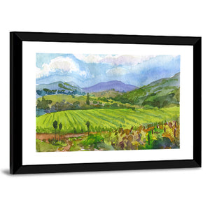 Countryside Vineyard Wall Art