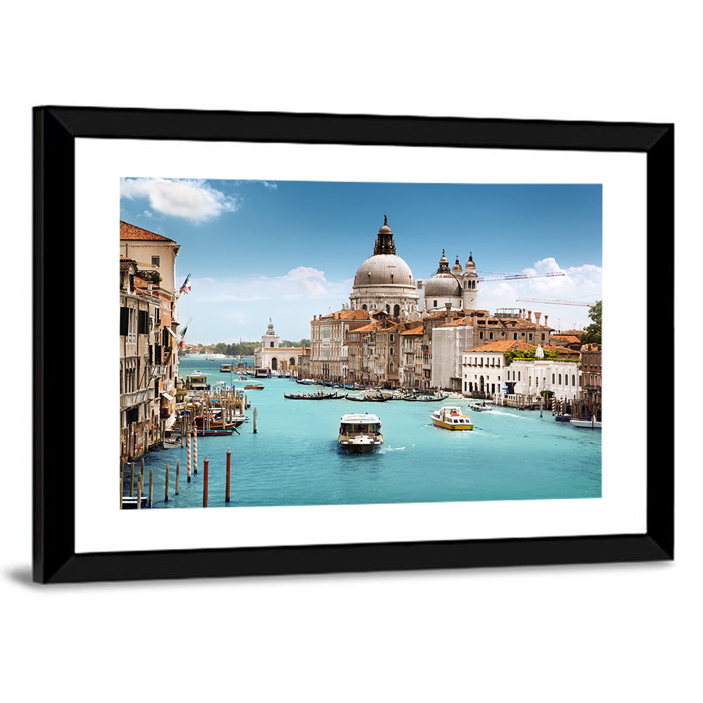 Grand Canal, Santa Maria Della Salute Wall Art