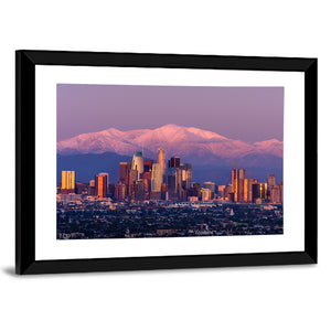 Los Angeles Downtown Skyline Wall Art