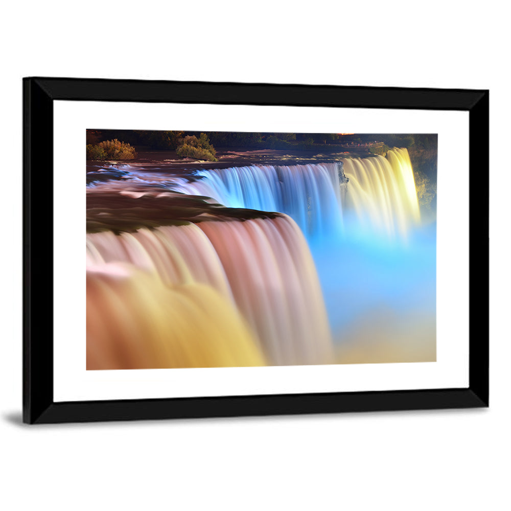 Niagara Falls Nightscape Wall Art