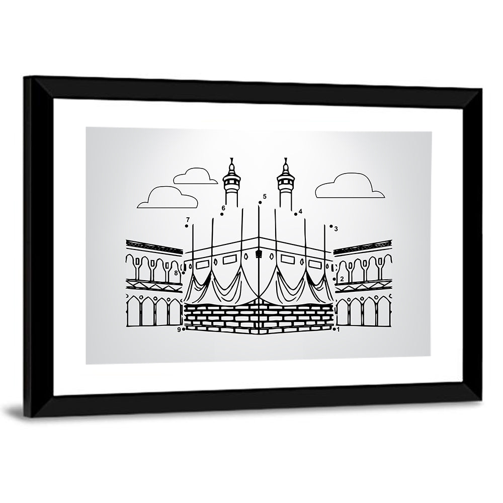 Khana e Kaaba Artwork Wall Art
