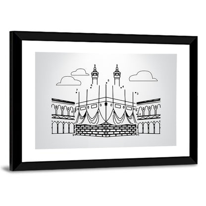 Khana e Kaaba Artwork Wall Art