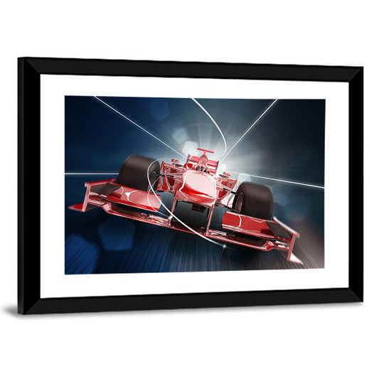 Formula One Car Concept Wall Art