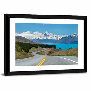 Mount Cook In South Island New Zealand Wall Art