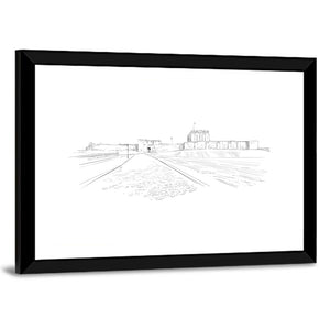 Carlisle Castle Sketch Wall Art