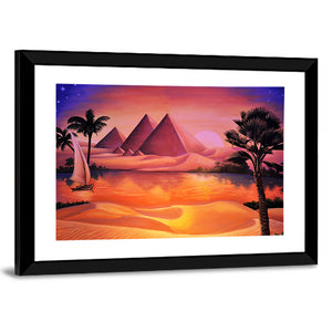 Ancient Egypt & Nile River Artwork Wall Art