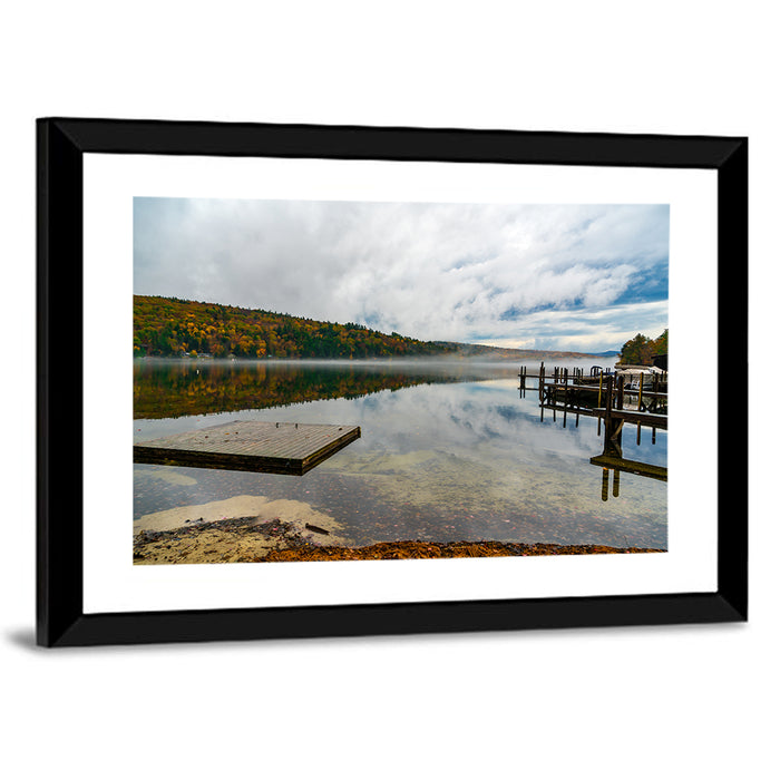 Lake Squam, New Hampshire Wall Art as a framed print