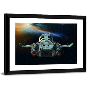 Space Ship CloseUp Wall Art