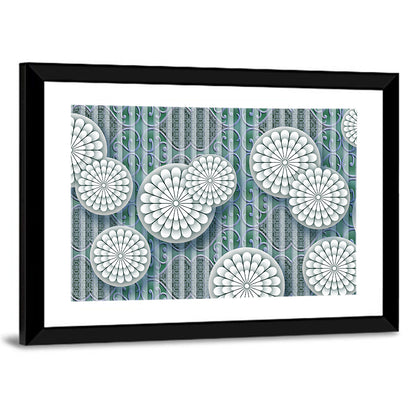 Wallpaper With Flowers Wall Art