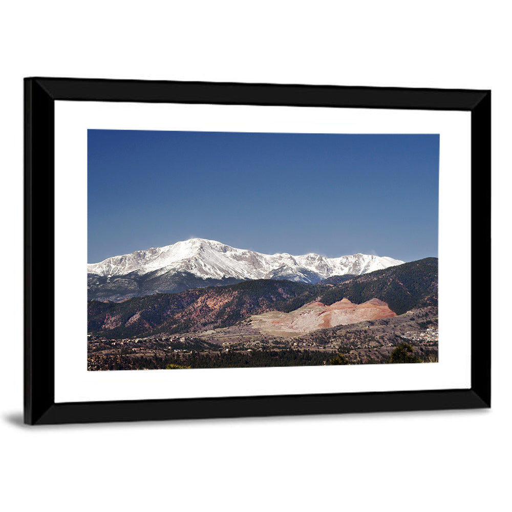 Pikes Peak Landscape Wall Art