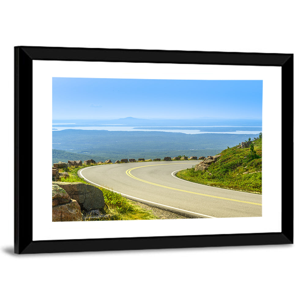 Cadillac Mountain Drive, Bar Harbor Wall Art