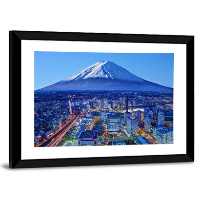 Mt Fuji & Yokohama Wall Art