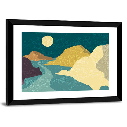 Minimalist Mountain Wall Art