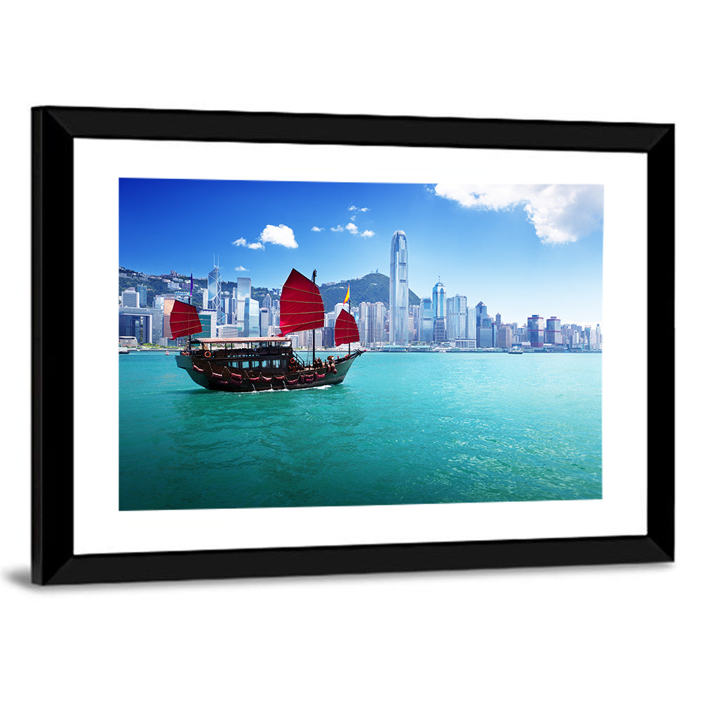 Victoria Harbour, Hong Kong Wall Art