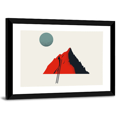Ladder to the Moon Wall Art