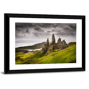 Old Man Of Storr Rock Formation In Scotland Wall Art